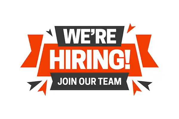 Join Our Team! Join Our Team!