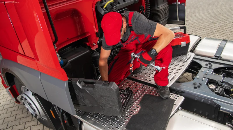 Truck Maintenance work