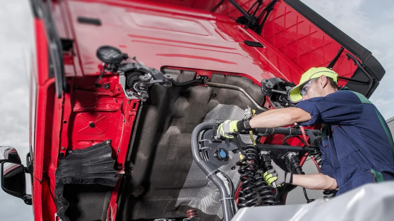 Truck Tire Inspection