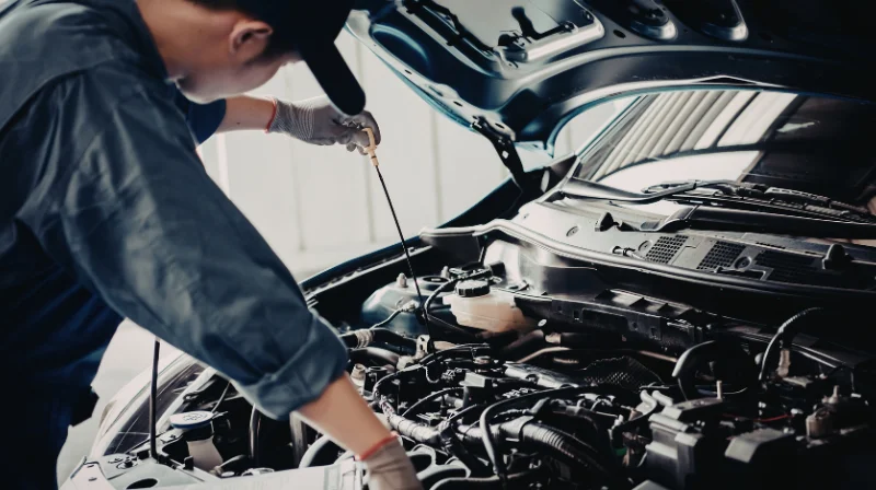 car engine inspection