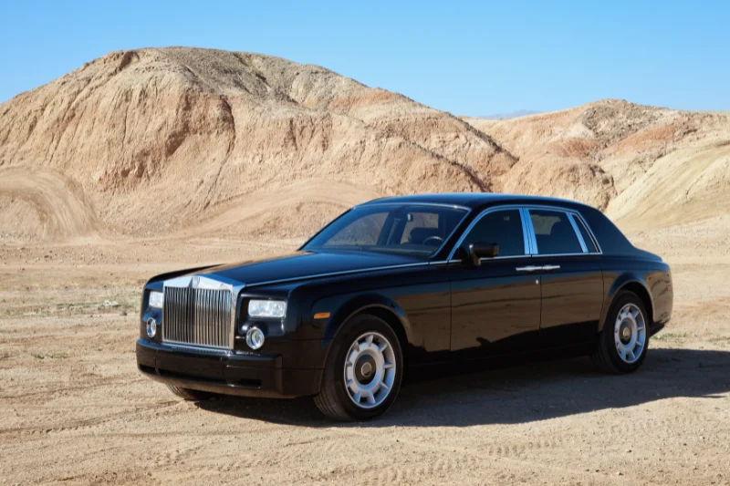 car on mountain road