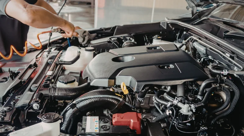 car radiator inspection